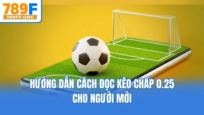 Thông tin về cách đọc kèo chấp 0.25 cho newbie