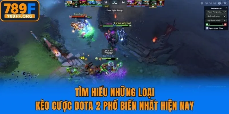 Tìm hiểu những loại kèo cược DOTA 2 phổ biến nhất hiện nay
